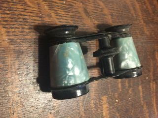 Vintage Binoculars,  Type Sports Glass,  Made In Japan - Blue Shell Color