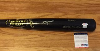 Xander Bogaerts Boston Red Sox Signed Baseball Bat Psa Rookiegraph