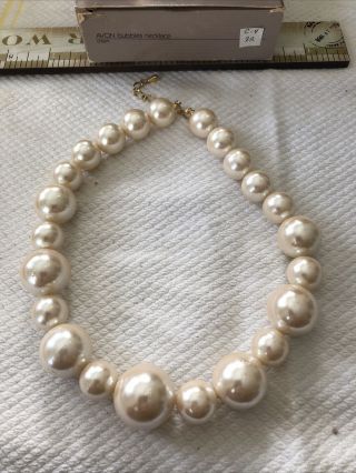 Vintage 1992 Avon Bubbles Necklace