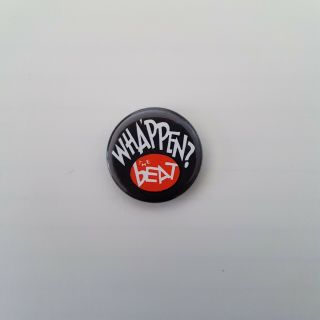 The Beat Wha’ppen? Pin Badge Vintage 2 Tone / Ska / Rock 25mm
