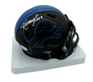 Kenny Golladay Detroit Lions Signed Lions Eclipse Mini Helmet Jsa 152437