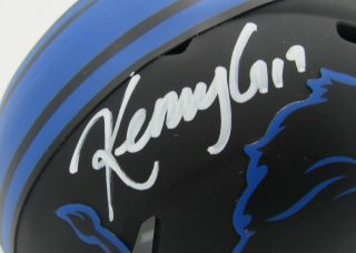 Kenny Golladay Detroit Lions Signed Lions Eclipse Mini Helmet JSA 152437 2