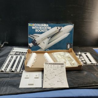 Vintage Revell Nasa Columbia Space Shuttle With Booster
