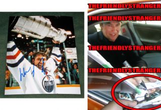 Wayne Gretzky Signed " Edmonton Oilers " 8x10 Photo Exact Proof - Stanley Cup