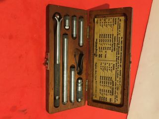 Vintage Lufkin Machinist Inside Micrometer Set No.  680a