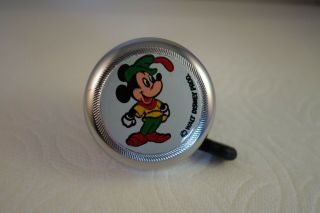 Vintage Nos Reich - Mickey Mouse As Elf - Walt Disney - Bicycle Bell