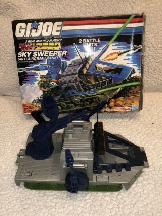 Gi Joe Cobra 1987 Battle Force 2000 Sky Sweeper Complete G.  I.  Vintage