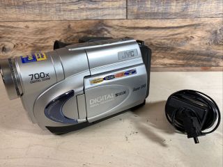 Rare Vintage Jvc 700x Zoom Vhs Camcorder Camera Gr - Sxm260u Video F2