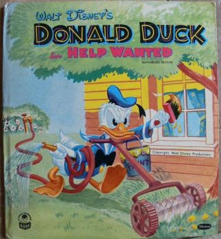 Vintage Whitman Cozy Corner Book Walt Disney 