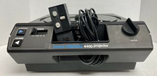 Vintage Kodak Slide Projector Carousel 4400.  No Tray Or Bulb.  Please Read Desc.