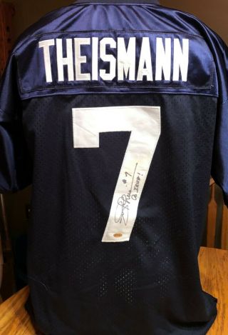 Joe Theismann Autographed Signed Notre Dame Fighting Irish Jersey