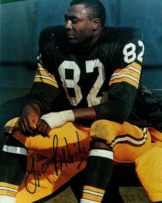 Autographed 8x10 Color Photo Of Lionel Aldridge - Deceased - Green Bay Packers