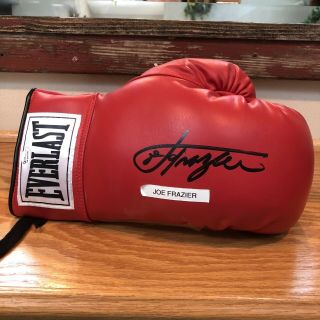 Smokin Joe Frazier Autographed Everlast Right Hand Boxing Glove Certified