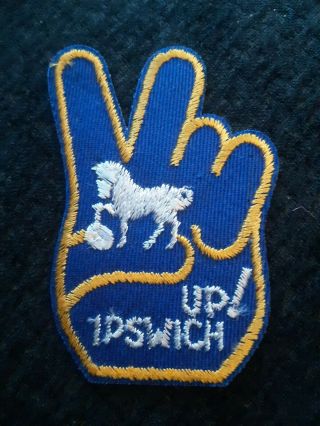 Vintage Ipswich Town Football Club Sew On Patch Up Ipswich Hand
