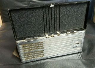 Vintage Rare Rca Victor Tube Radio Portable