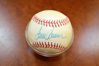 Tom Seaver Signed Autographed National League Baseball,  York Mets Hof W/coa