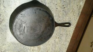 Vintage Wapak Fry Pan No.  8 Cast Iron