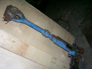 Vintage Fordson Major Diesel Tractor - 3 Point Lift Link - Lh - As - Is