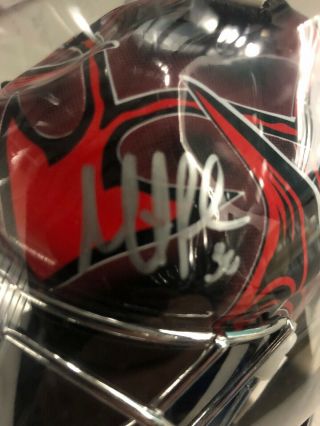 Nhl Jersey Devils Martin Brodeur Signed Steiner Mini Helmet And Hockey Puck