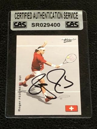 Roger Federer 2003 Netpro Elite Signed Autographed Card E3 Tennis Cas Authentic