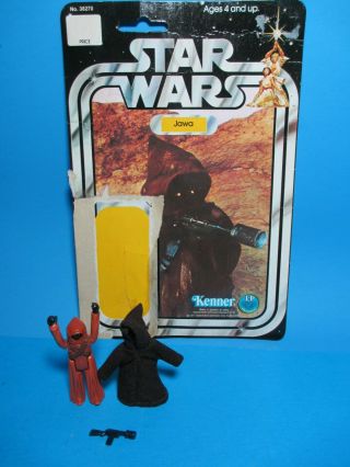 Star Wars Vintage 1977 - 1984 Loose Figures With Back Cards