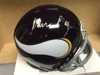 Alan Page Minnesota Vikings Signed Autographed Mini Helmet Jsa Ff15907