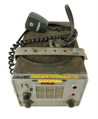 Vintage Johnson Viking Messenger Cb Radio Transmitter Receiver Mic