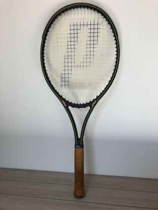 Prince Graphite Comp Series 110 Tennis Racquet 4 1/4 " Grip Vintage 1982 Euc