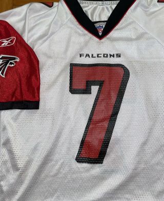 Vintage Michael Vick Atlanta Falcons Reebok NFL Jersey XL White 3