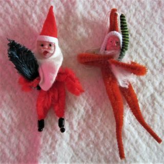 Vintage Pipe Cleaner Christmas Ornaments