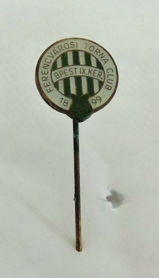 Ferencvaros F.  C - Hungary - Vintage Pin Badge