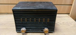 Vintage Granco Model Fm - 610u Fm Receiver Radio Doesn 