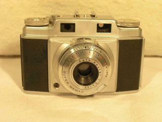 Vintage Agfa Ansco Memar 35mm Rangefinder Camera W/apotar 45mm Lens