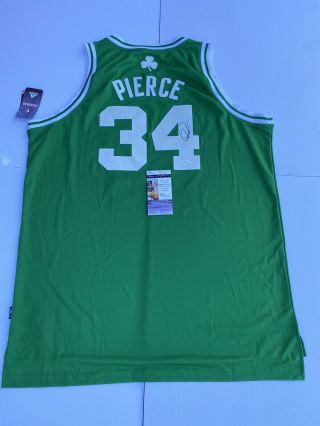 Paul Pierce Celtics Signed Adidas Jersey Jsa Authentication