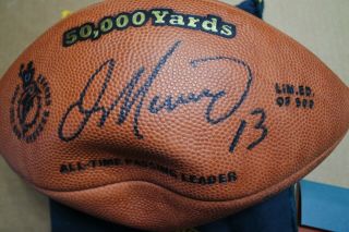 Dan Marino Signed Autographed Wilson Nfl Game Football Uda L.  E.  5/500