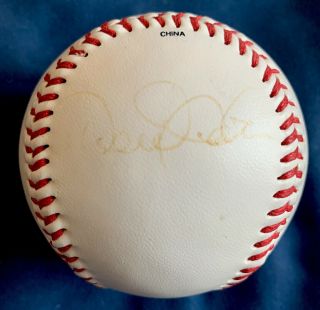 Derek Jeter York Yankees Autographed Baseball Jsa Certified Signed Hof