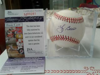 Yogi Berra Signed Baseball With Jsa