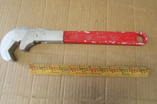 Reed One - Hand Plumbing Pipe Wrench,  Usa,  Vintage