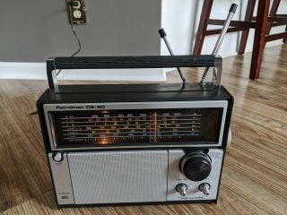 Vintage Realistic Radio Shack Patrolman Cb - 60 Am/fm/vhf/air/cb