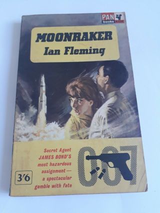 Vintage Pan Classic Ian Fleming,  James Bond - Moonraker