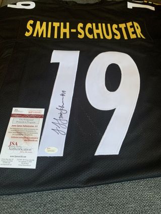 Juju Smith Schuster Of The Pittsburgh Steelers Autographed Jersey Jsa Cert