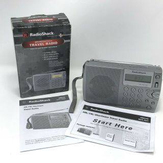 Vintage Radio Shack Am Fm Shortwave Travel Portable Radio 20 - 125