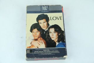 Making Love 20th Century Fox Vhs Tape Vintage Michael Ontkean Kate Jackson 1982