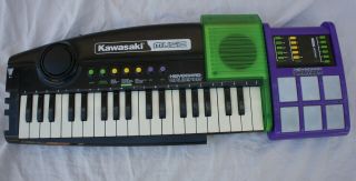 Vintage 90s Kawasaki Music Electronic Keyboard Drumpad Toy Instrument Drum Synth