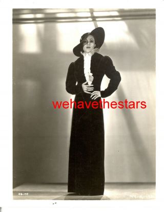 Vintage Dolores Del Rio Glamour Fashion Gorgeous 30s Publicity Portrait