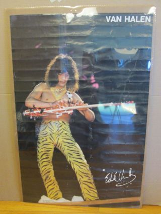 " Van Halen " Rock N Roll Vintage Poster Vintage 5770