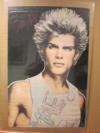 Vintage 1983 Billy Idol Poster 6387
