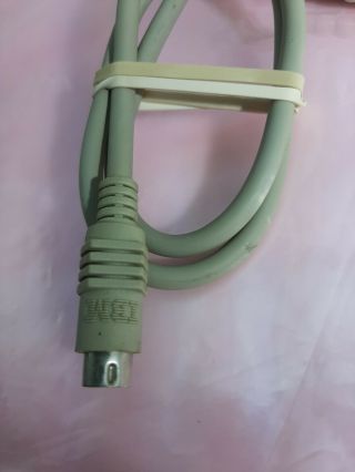 Vintage IBM Computer PC Model M Clicky Keyboard Cable SDL to PS/2 Cord 2