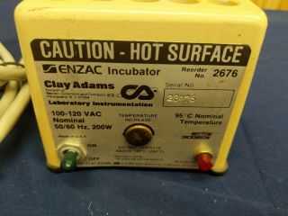Vintage 30 TEST TUBE INCUBATOR Laboratory Heater Ceramic Enzac Clay Adams VTG 2