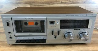 Vintage Sanyo Rd 5006 Stereo Cassette Deck